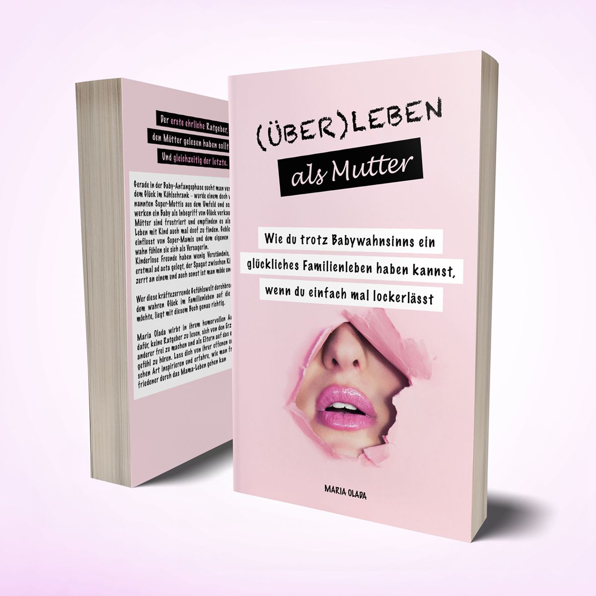 Aufgeschlagenes Buch (Über)leben als Mutter